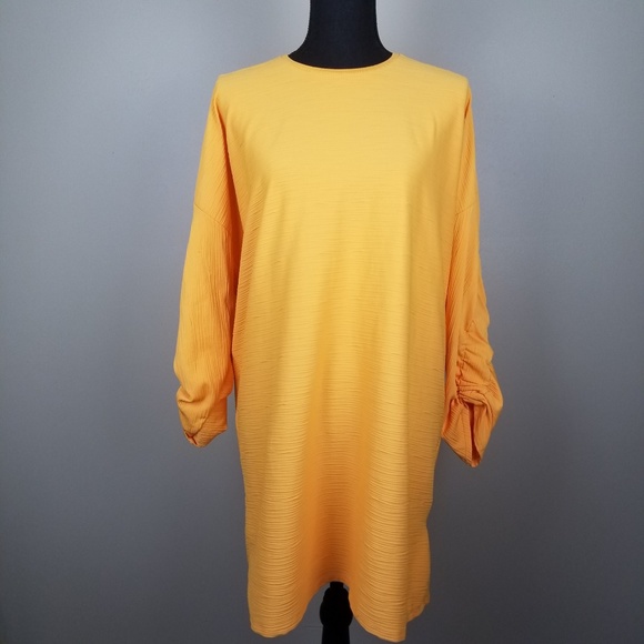 Zara Dresses Zara Orange Dress Poshmark